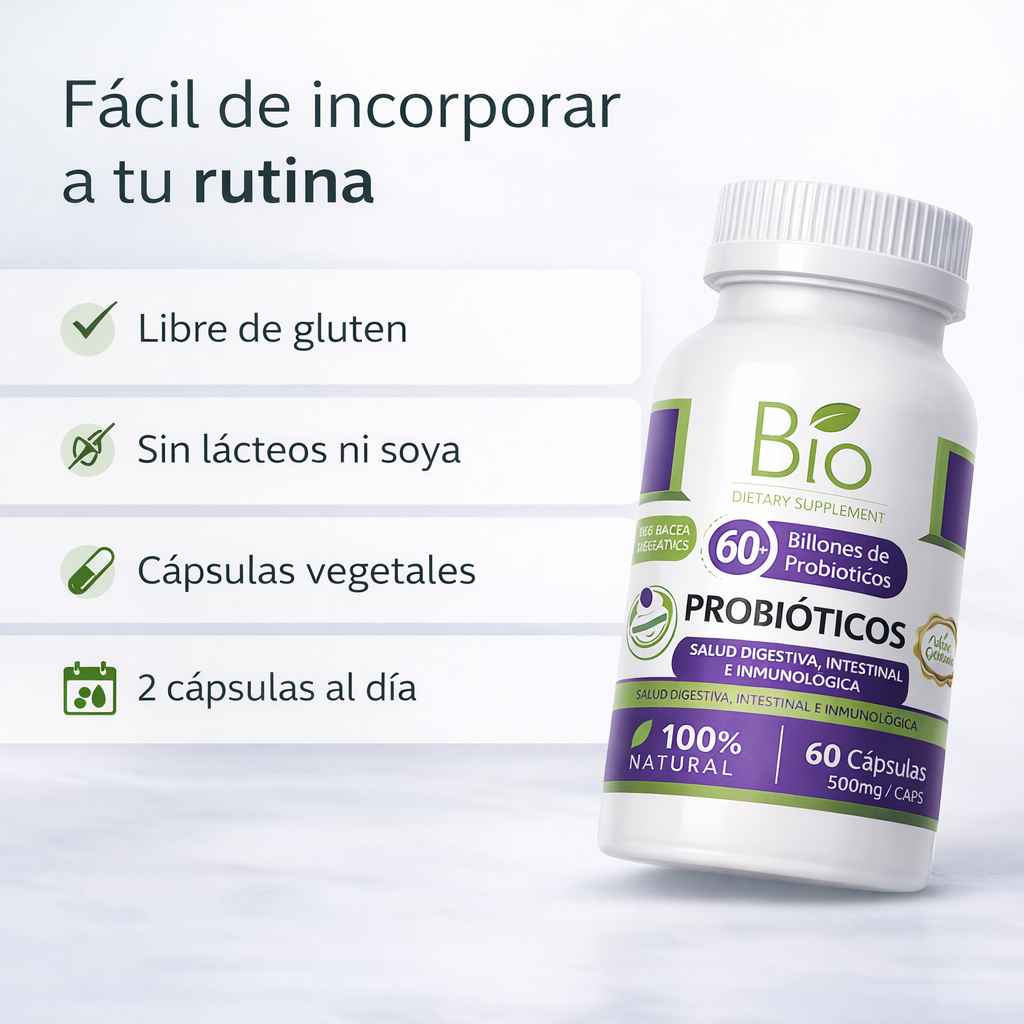 Probióticos 60 Billones